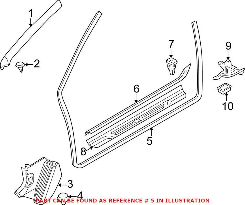 Windshield Frame and Door Weatherstripping